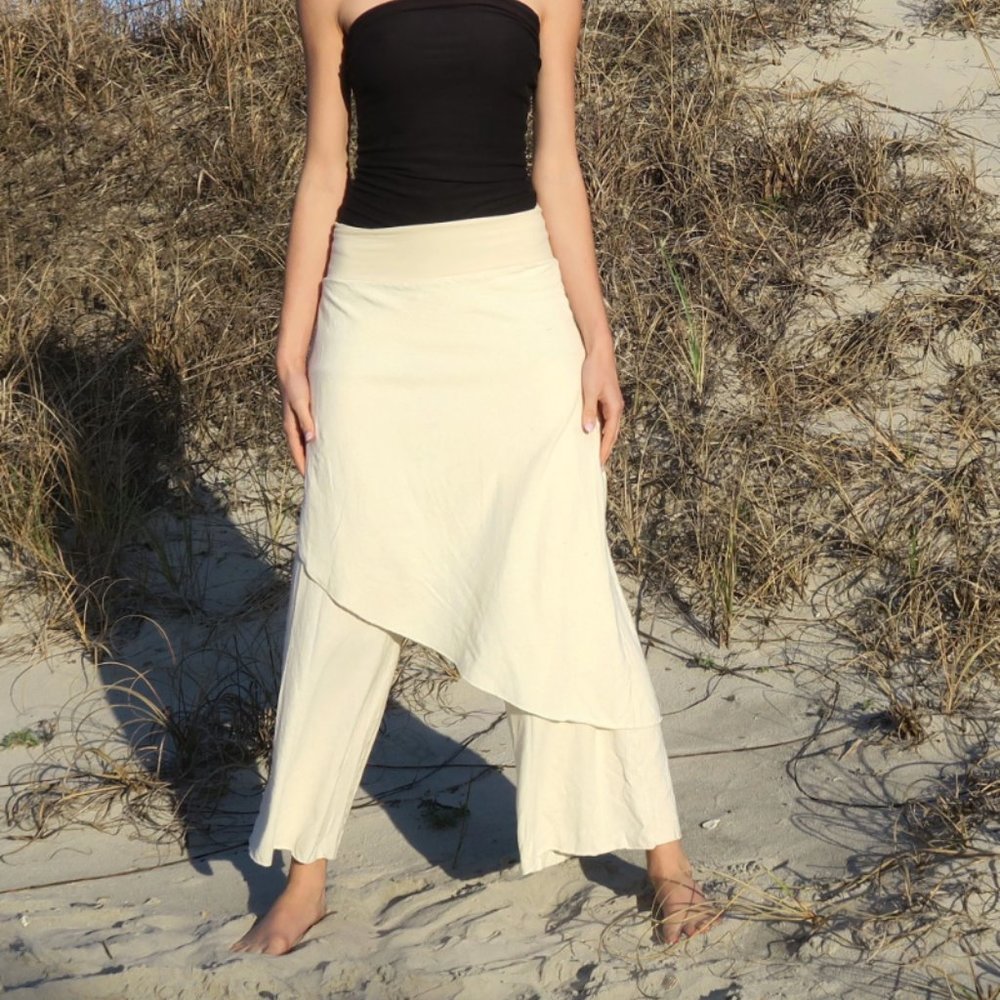 Gaia Conceptions SARONG SIMPLICITY PEDAL PUSHERS (Color: Bluebird)